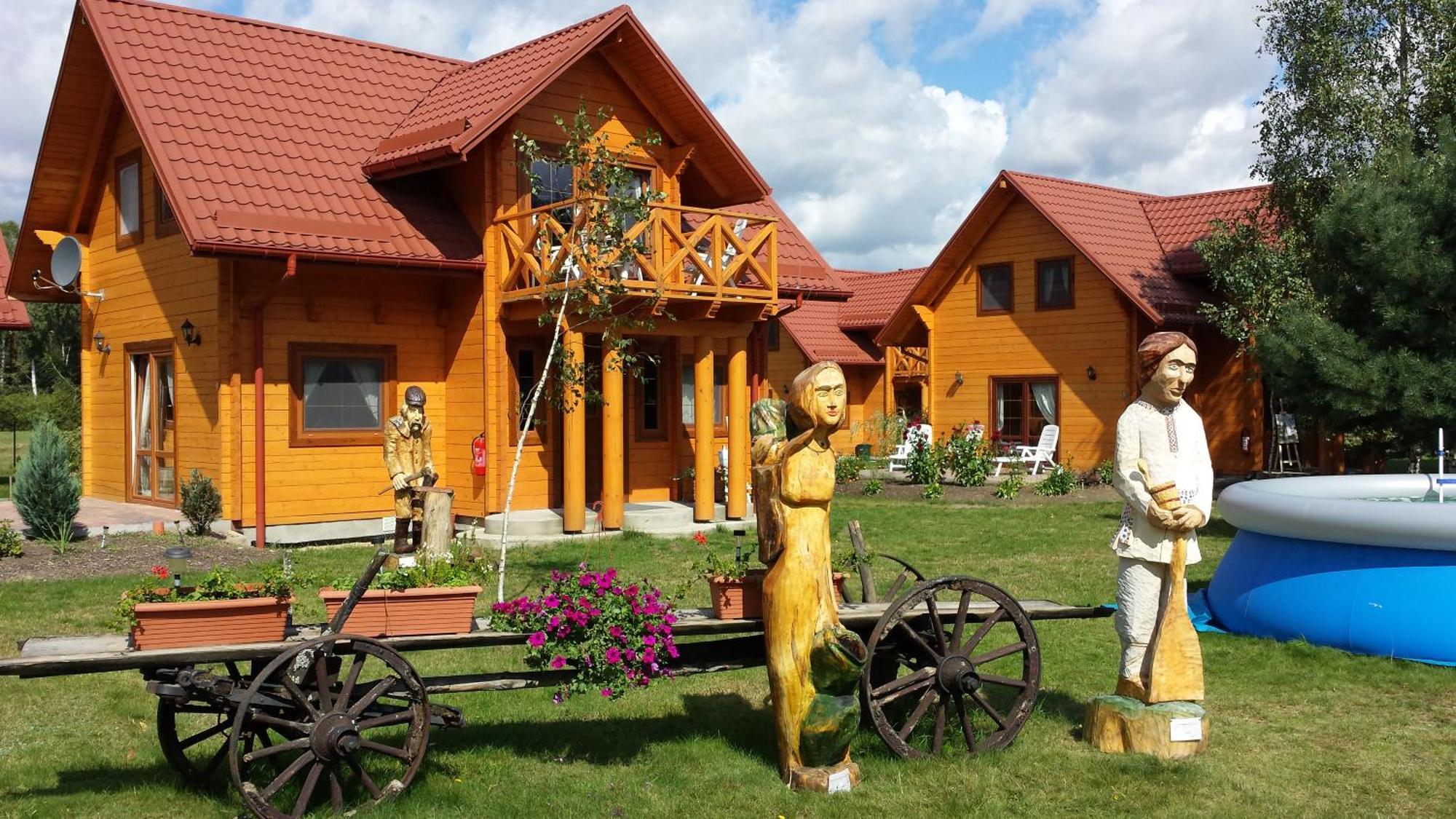 Osrodek Wypoczynkowy Ranczo Hotel Okuninka Kültér fotó