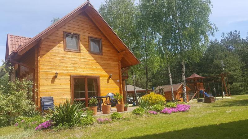 Osrodek Wypoczynkowy Ranczo Hotel Okuninka Kültér fotó